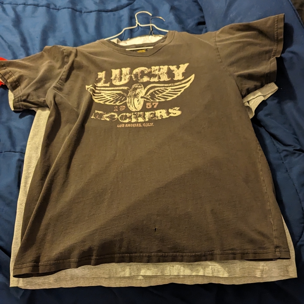 SALE Lucky brand size large men's tee y2k perfect condition